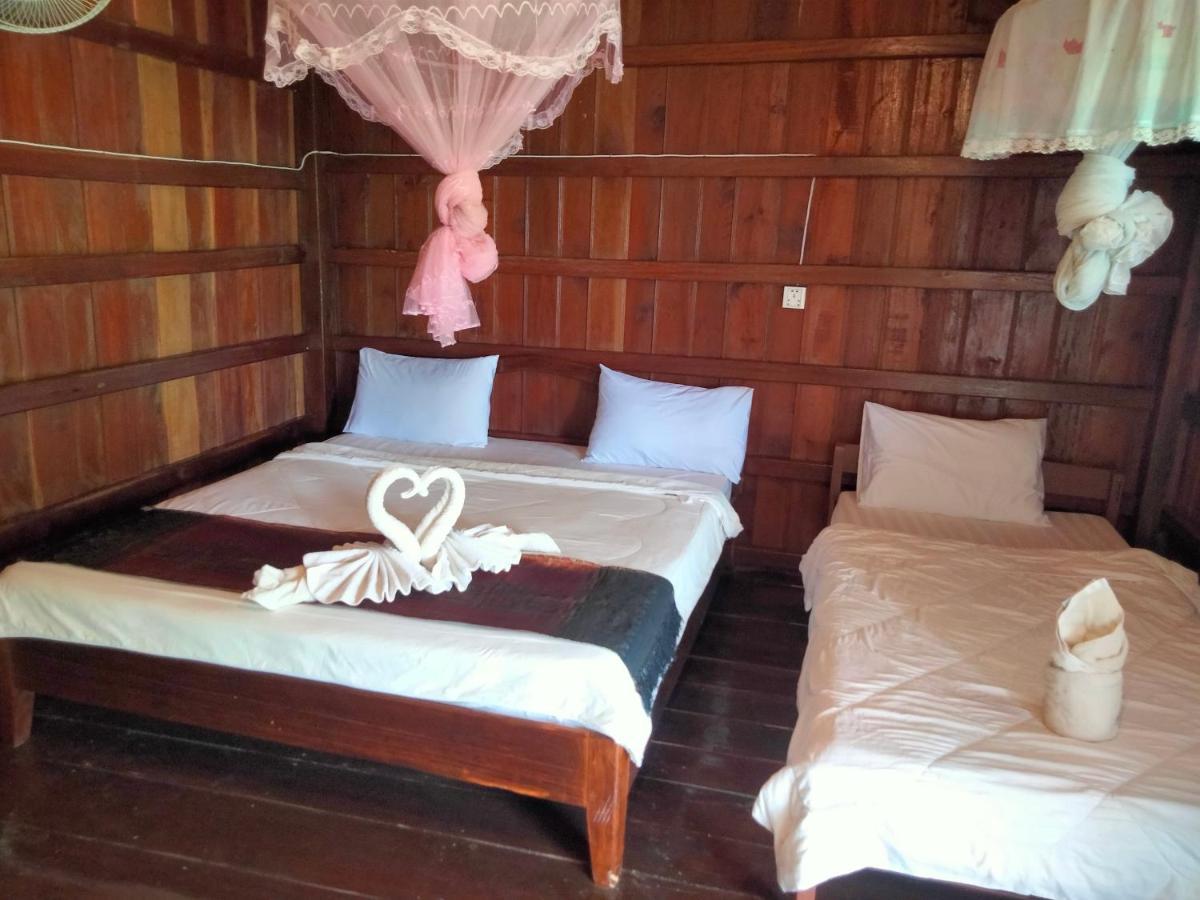 Riverside Bungalow Ban Dondét Extérieur photo
